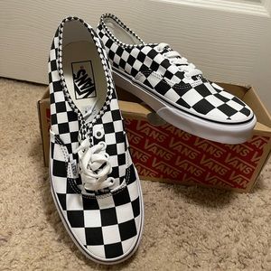 Checkered Vans
